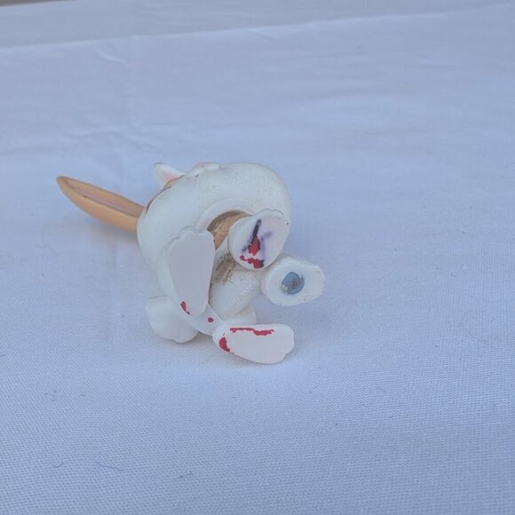 LPS Littlest Pet Shop White and Tan Bunny #322 Brown Schnauzer #2270 - Picture 10 of 10